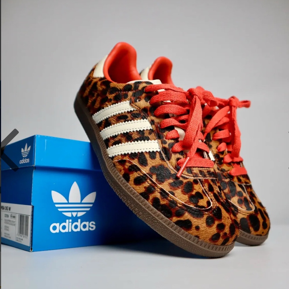 Adidas Samba OG “Preloved Red Leopard”